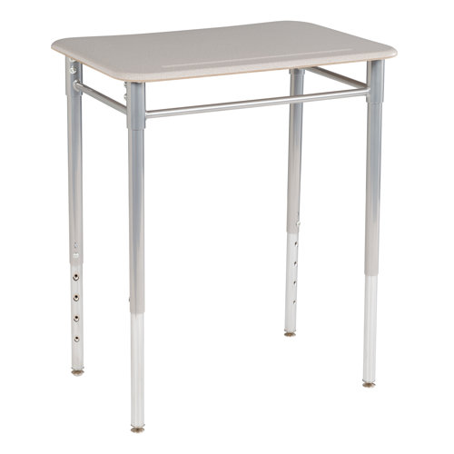 Learniture Rectangle Adjustable Height Collaborative School Desk Wayfair